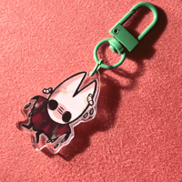 Acrylic Charm "Hornet in maggots"