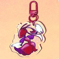 Acrylic Charm "Carmelita"