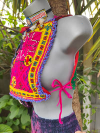 Image 3 of Vintage Fez Tribal Vest Top petite