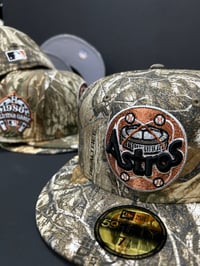 Image 1 of New Era 59Fifty Real Tree Camo Big Face Astrodome 