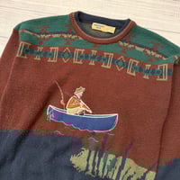 Image 2 of Vintage Fisherman Sweater - L