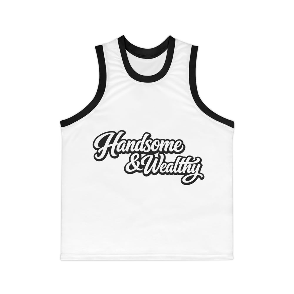 Image of Handsome & Wealthy Basketball Jersey-fd3e5859
