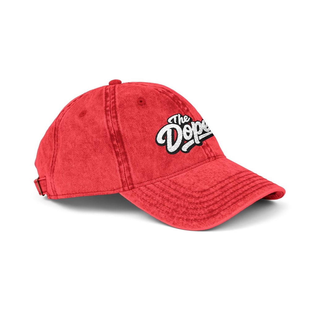 Image of Vintage Embroidered Cap — "The Dopest" Retro Baseball Hat