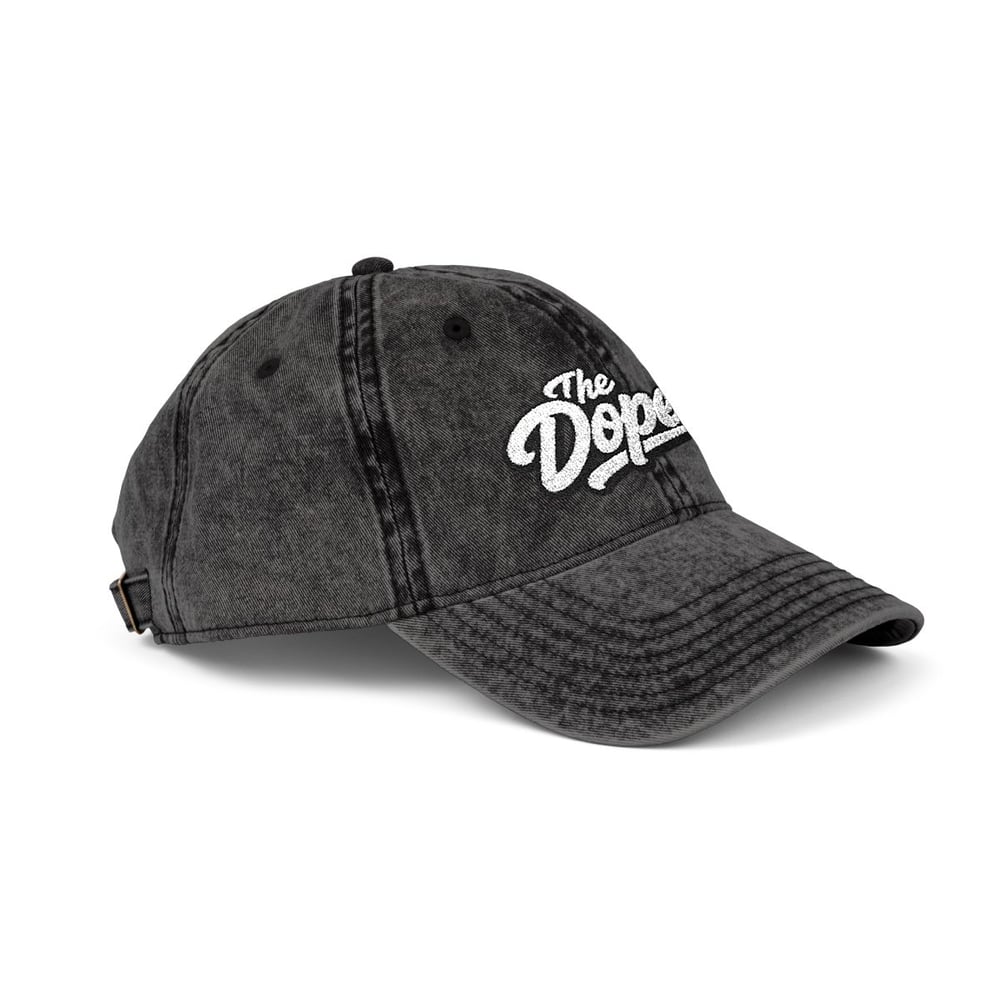 Image of Vintage Embroidered Cap — "The Dopest" Retro Baseball Hat