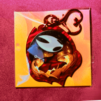 Shiny Acrylic Charm "Fiery Hornet"