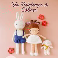 Image 1 of Livre numérique Un Printemps à Câliner-Tutoriels de doudous et poupées au crochet