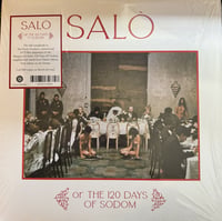 Various Artists ‎'Salò, Or The 120 Days Of Sodom' CD