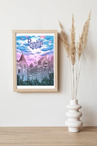 Affiche A4 "Pantin Sunset"