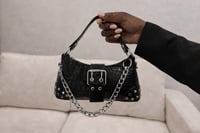 Midnight Luxe Chain Bag