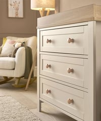 Image 3 of Mamas & Papas Wedmore Nursery Furniture - Cashmere / Oak