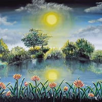 Image 3 of Sunset Reflections Print 