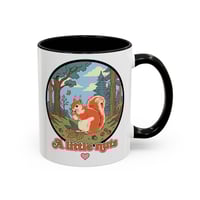 Image 1 of "A Little Nuts" Cute Woodland coffee mug  11/15oz