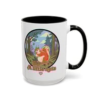 Image 13 of "A Little Nuts" Cute Woodland coffee mug  11/15oz