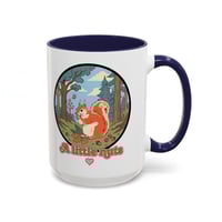 Image 16 of "A Little Nuts" Cute Woodland coffee mug  11/15oz