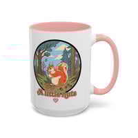 Image 19 of "A Little Nuts" Cute Woodland coffee mug  11/15oz