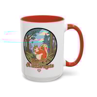 Image 22 of "A Little Nuts" Cute Woodland coffee mug  11/15oz