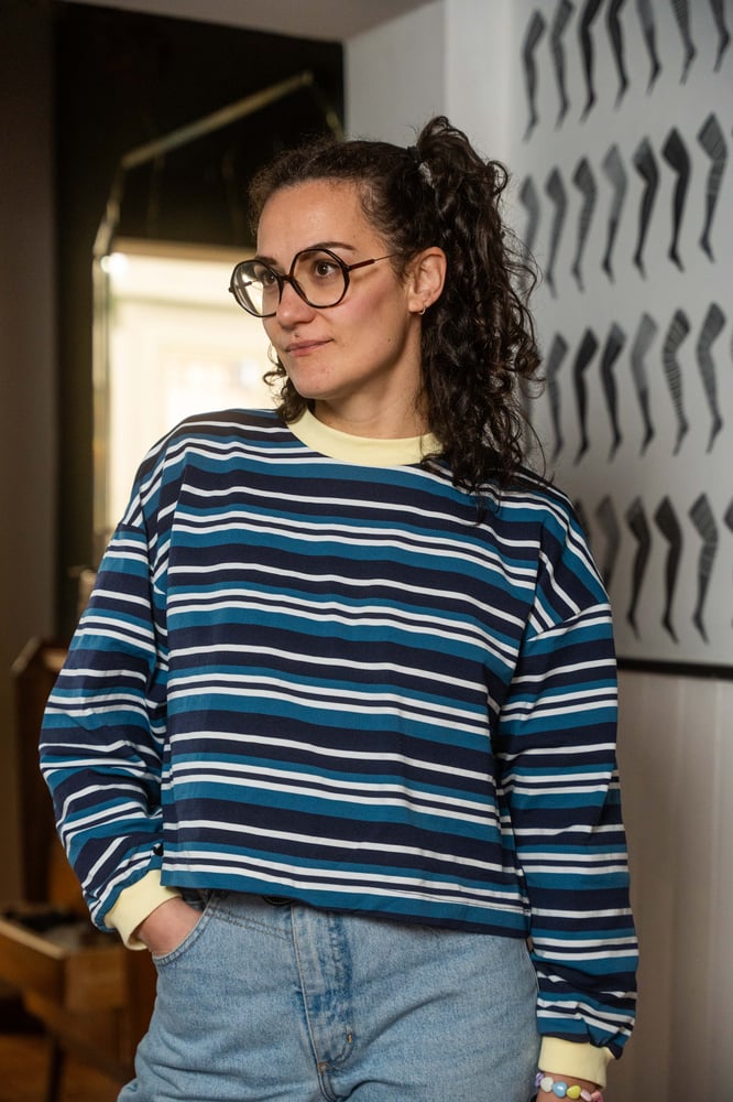 Image of Maglia interlinea riga 1