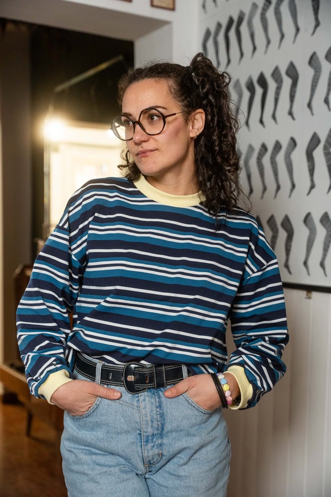 Image of Maglia interlinea riga 1