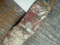 Image 7 of Khadi paper wrapped with vintage marbled leather