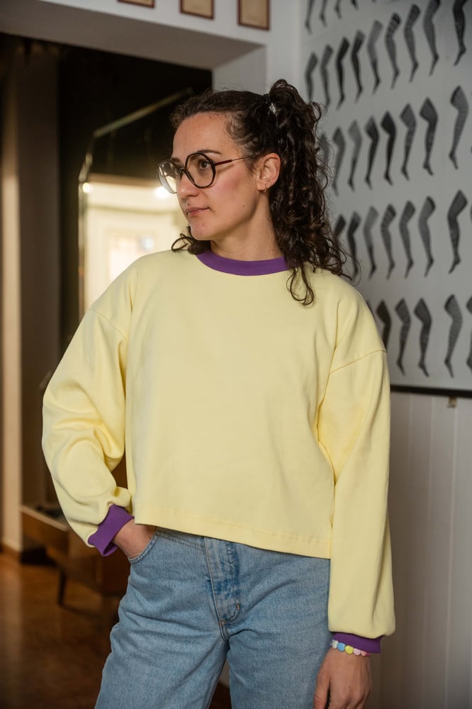 Image of Maglia Interlinea Burro