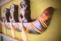 Image 4 of Scultura Barca con 3 vogatori Tiki