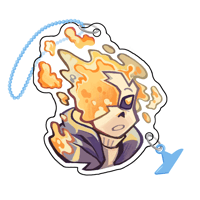 Image 2 of Magnetic Acrylic Charm "Color"