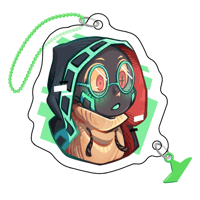 Image 1 of Magnetic Acrylic Charm "Gradient"