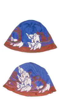 Luis Weber Beanie Blue-Red