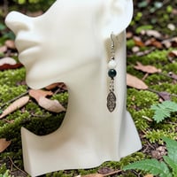 Image 2 of Celtic Knot Dangle Earrings 