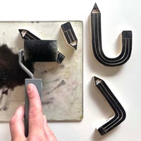 workshop blockprinten op stof
