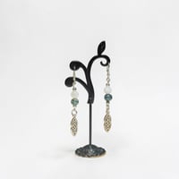 Image 1 of Celtic Knot Dangle Earrings 