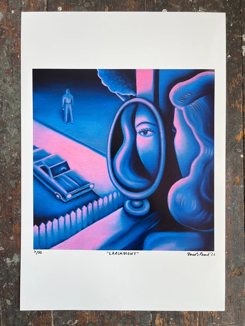 Image of 'Larchmont' giclée print
