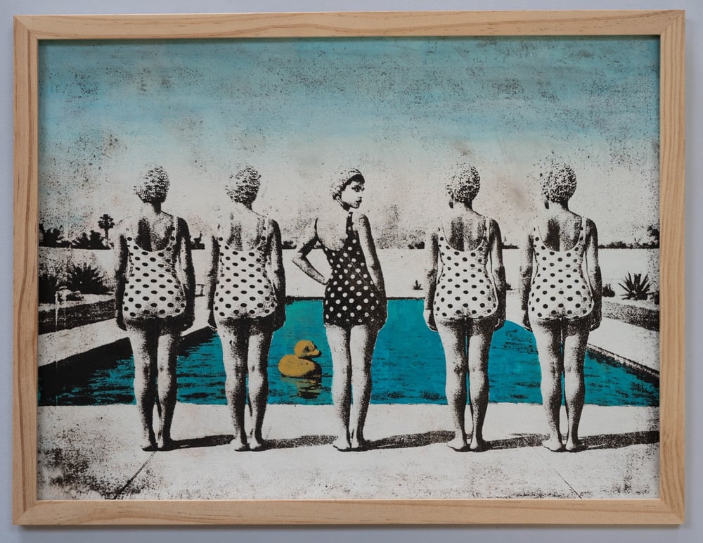 Image of "POLKA" - Monotype Original (Edition Variée Limitée 10 ex.) 1