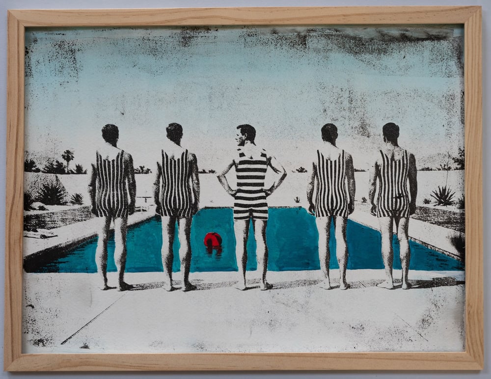 Image of "STRIPE" - Monotype Original (Edition Variée Limitée 10 ex.) 1