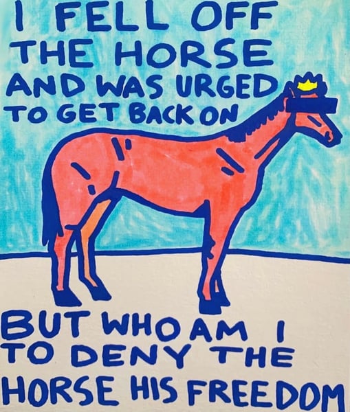 Image of THE HORSE (ORIGINAL)