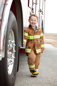 Image 3 of Fire Truck Mini Session
