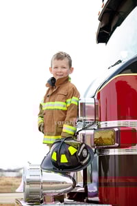 Image 4 of Fire Truck Mini Session