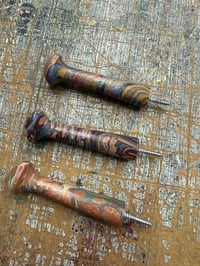 Image 1 of Hand Marbled Shaker Style Peg // sold individually YOU PICK