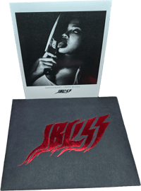 Image 2 of Ibliss Enamel Knife Pin and Art Prints