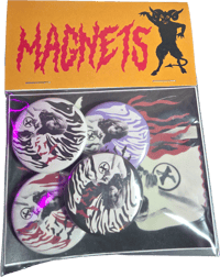 Image 1 of Studio Bicefala x Drugula's Crypt Collab Magnets