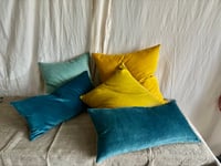 Image 4 of 508 - DEEP DIVE - hand dyed velvet with linen back