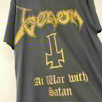 Image 2 of Venom 'At War with Satan' 90s L
