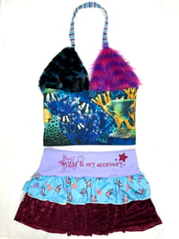 Image 1 of FISH SKIRT & TOP SET - XS