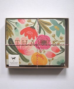 Image of Gold Floral Thanks by Rifle Paper Co.