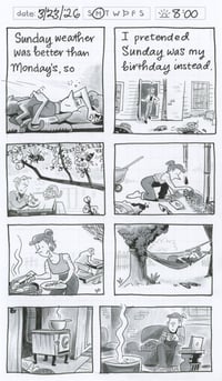 Image 2 of NEW!! Daily Comic 3/23: Nice Birthday