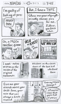 Image 1 of NEW!! Daily Comic 3/24: House Porn