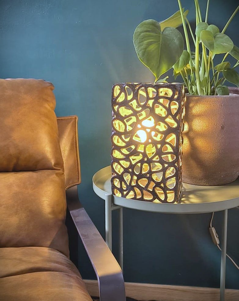 Image of Lampe ajourée