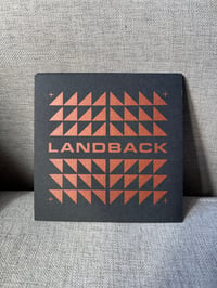 Image 1 of Landback 6" x 6" Print - Copper on Black