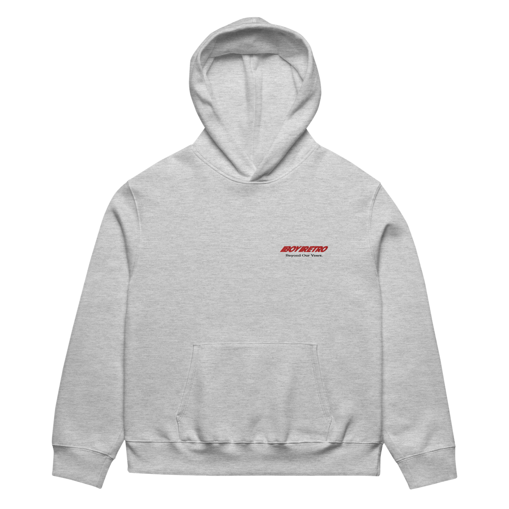 Boy Retro ‘Basic Logo’ Hoodie 2.0 (Grey)