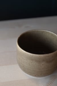 Image 4 of Cappuccino Mug - Green Speckled Glaze 